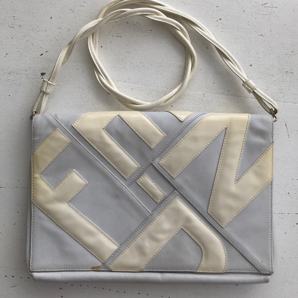 Leather Fendi bag